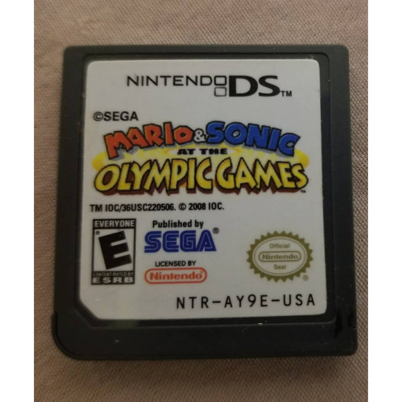 Nintendo DS Mario & Sonic Olympic Games Game Only Tested - Picture 1 of 2